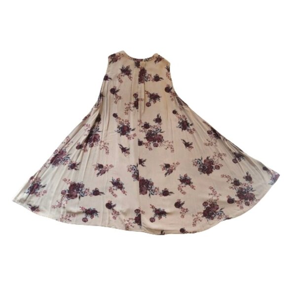 Free People Tree Swing Tunic Top Trapeze Floral Dress Size M - Picture 13 of 16